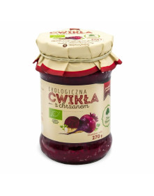 Ćwikła z chrzanem eko 270 g | Dary Natury