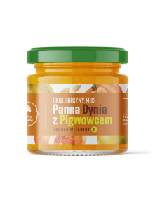 Ekologiczny mus Panna Dynia z Pigwowcem 200g | Dary Natury