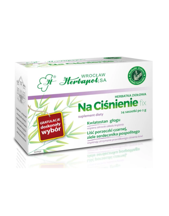 Herbatka ziołowa na ciśnienie 24t | Herbapol Wrocław