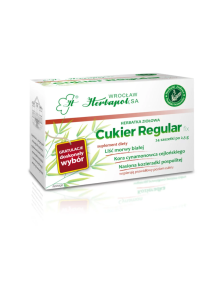 Herbatka ziołowa cukier regular 24t | Herbapol Wrocław