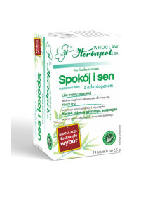 Herbatka ziołowa spokój i sen 24t | Herbapol Wrocław