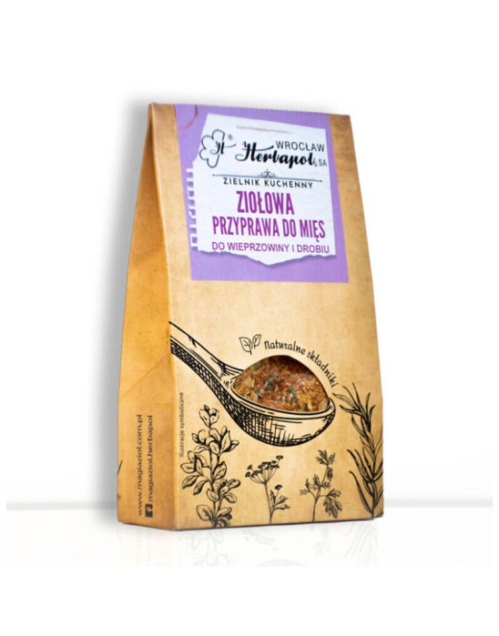 Ziołowa przyprawa do mięs 50g | Herbapol Wrocław