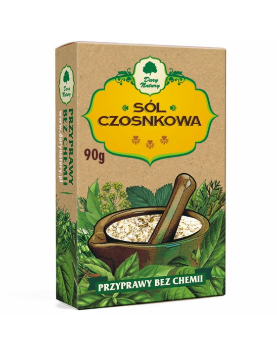 Sól czosnkowa 90g | Dary natury