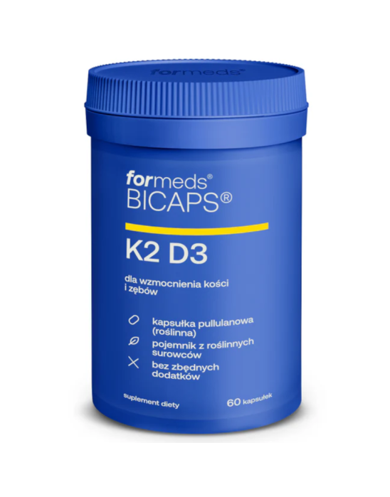 Bicaps K2 D3 60 kaps | Formeds
