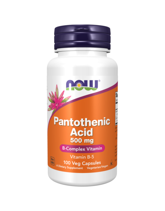 Pantothenic acid 500mg 100 kaps | Now
