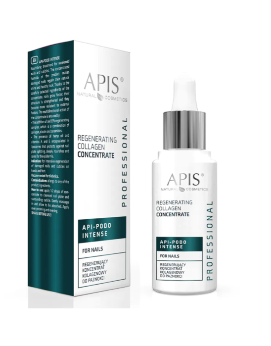 Regenerujacy koncentrat kolagenowy do paznokci 30 ml | Apis