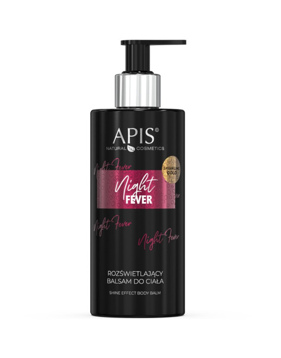 Rozświetlający balsam do ciała NIGHT FEVER 300ml | Apis