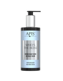 Energizujący krem do ciała i dłoni WHO'S THE BOSS 300ml | Apis