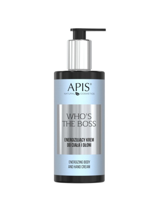 Energizujący krem do ciała i dłoni WHO'S THE BOSS 300ml | Apis