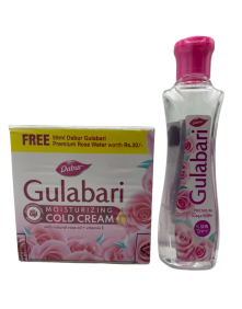 Różany krem do twarzy gulabari 55g + woda różana 59ml | Dabur