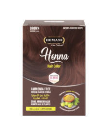 Henna do włosów brązowa 6x10g | Hemani