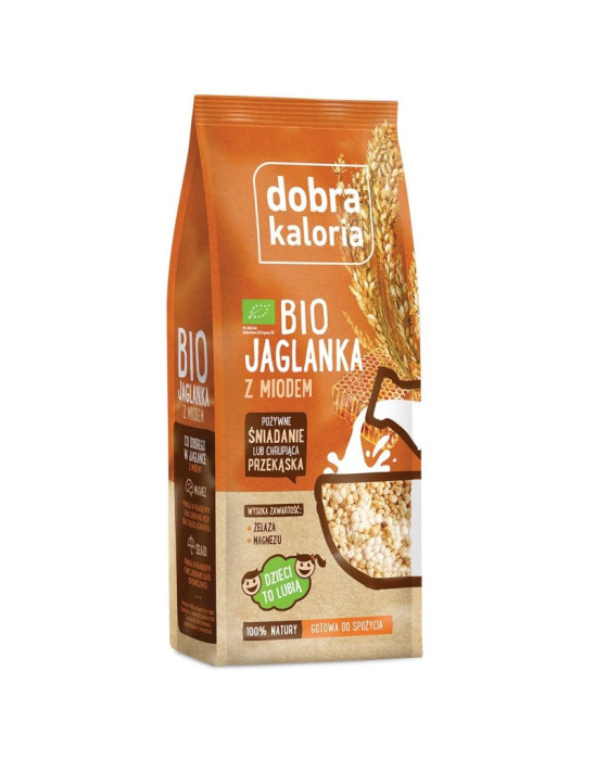 Bio jaglanka z miodem 120g | Dobra kaloria