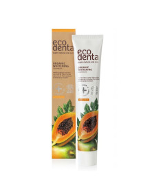 Organiczna pasta wybielająca do zębów papaya 75ml | Eco Denta