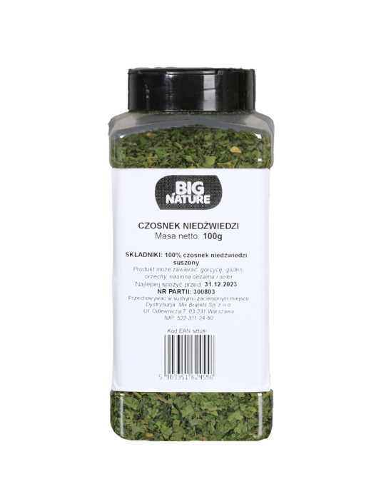 Czosnek niedźwiedzi 100g | Big Nature