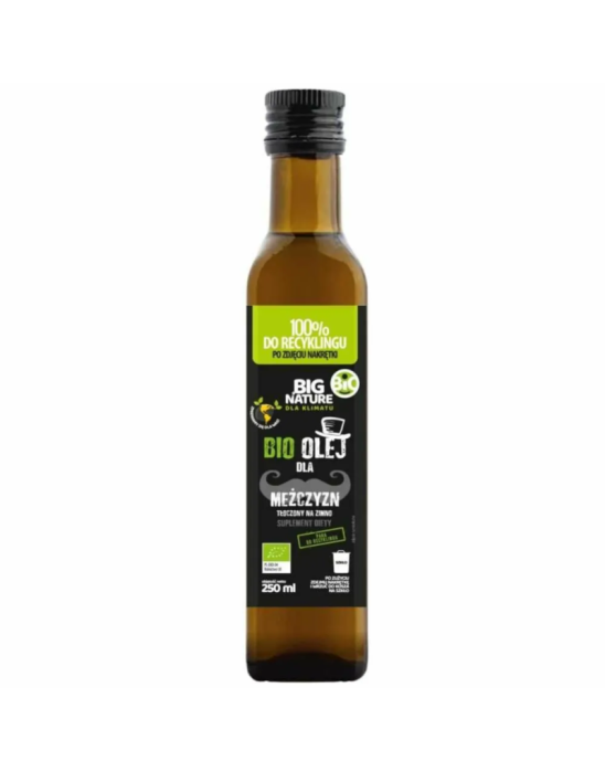 Bio olej dla mężczyzn tłoczony na zimno 250ml | Big Nature