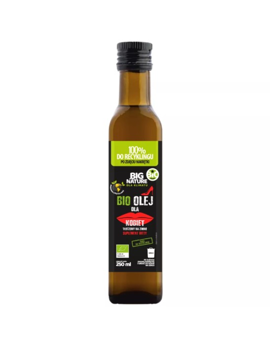 Bio olej dla kobiet tłoczony na zimno 250ml | Big Nature