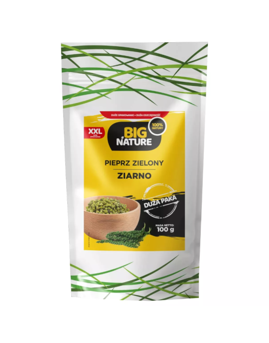 Pieprz zielony ziarno 100g | Big Nature