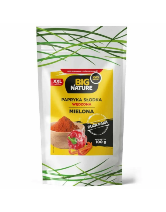 Papryka słodka wędzona mielona 100g | Big Nature