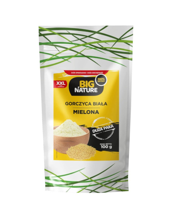 Gorczyca biała mielona 100g | Big Nature
