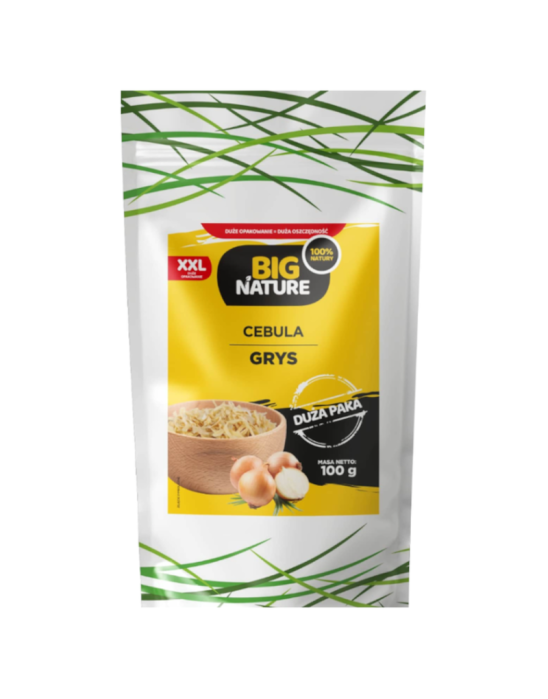 Cebula grys suszona 350g | Big Nature