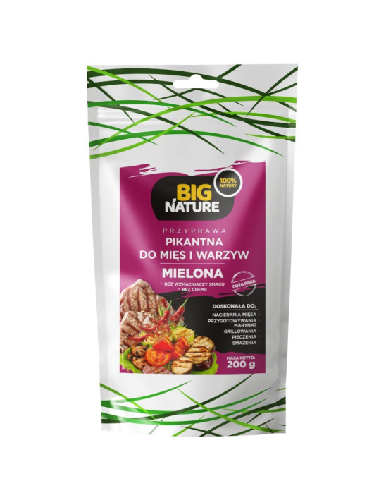 Przyprawa do mięs i warzyw mielona 200g | Big Nature