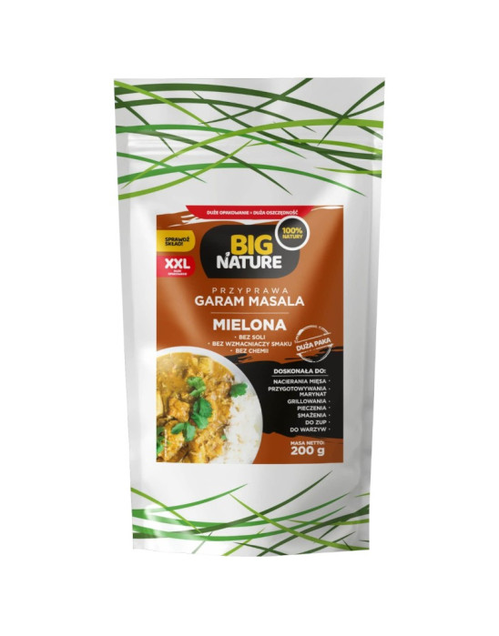 Przyprawa garam masala mnielona 200g | Big Nature