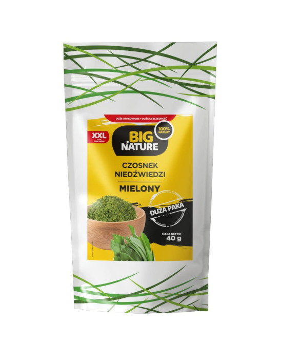 Czosnek niedźwiedzi mielony 40g | Big Nature