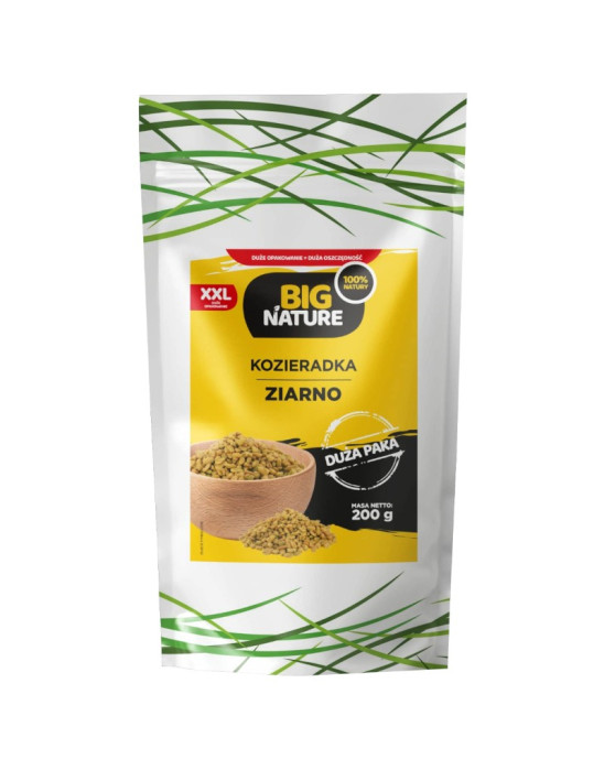 Kozieradka ziarno 200g | Big Nature