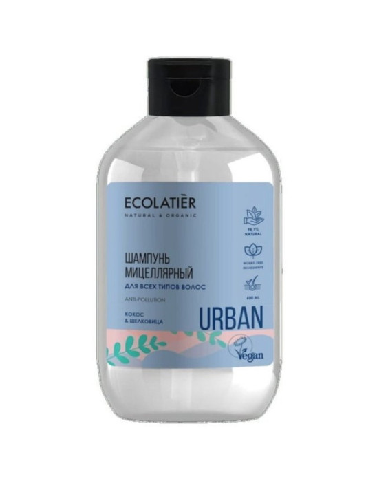 Szampon micelarny do każdego rodzaju włosów 600ml | Ecolatier