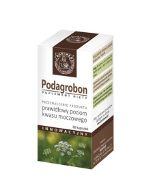 Podagrobon na prawidłowy poziom kwasu moczowego 60 kaps | Bonimed