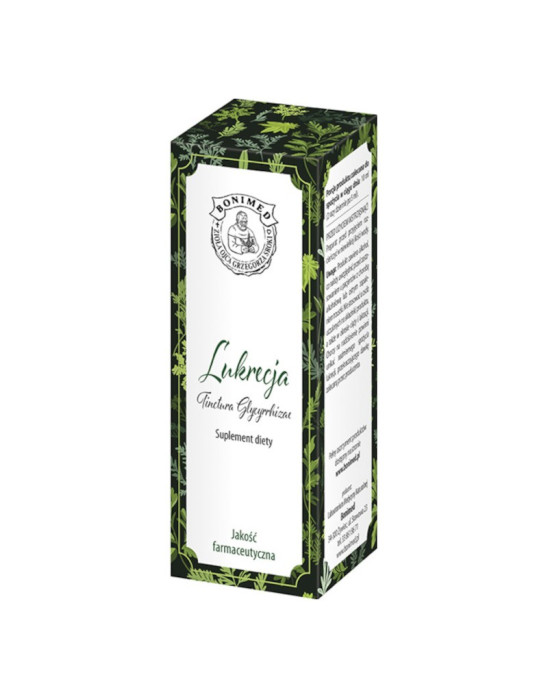 Lukrecja – Tinctura Glycyrrhizae 100 ml | Bonimed