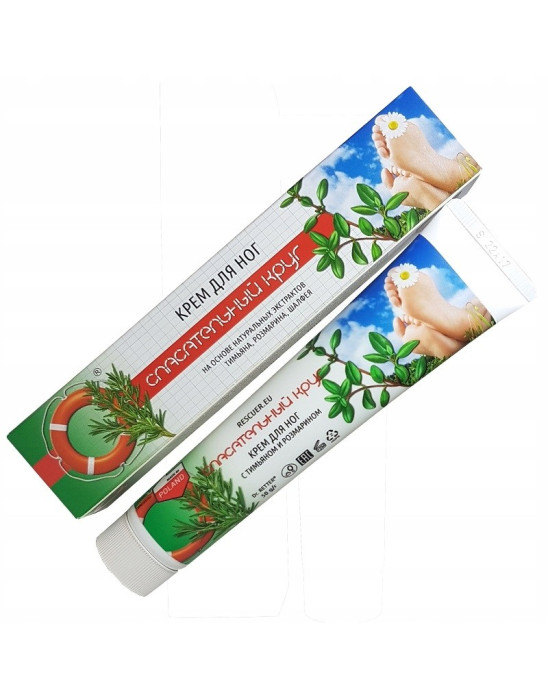 Ratownik nr 61 do stóp antyseptyczny 50g | Dr. Retter
