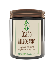 Świeca sojowa ogród Hildegardy 190 g | Bosphaera