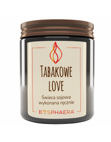 Świeca sojowa tabakowe love 190 g | Bosphaera