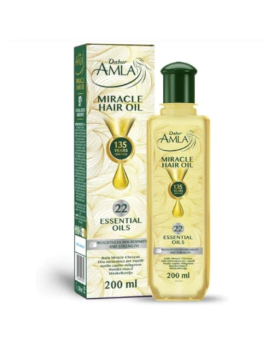 Olejek do włosów amla miracle hair 200 ml | Dabur