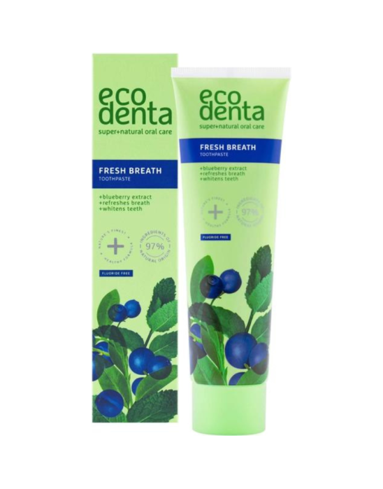 Pasta do zębów jagoda i mięta bez fluoru 100 ml | Ecodenta
