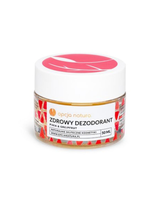 Zdrowy dezodorant pinia & grejpfrut 50 ml | Opcja Natura