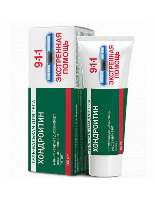 Żel balsam do ciała chondroityna 911 100 ml | Mirolla