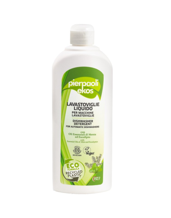 Płyn do mycia naczyń w zmywarce mięowo-eukaliptusowy 500 ml | Pierpaoil Ekos