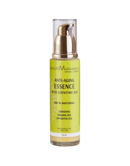 Esencja odmładzająca z koenzymem Q10 i żeń-szeniem 50 ml | Beaute Marrakech