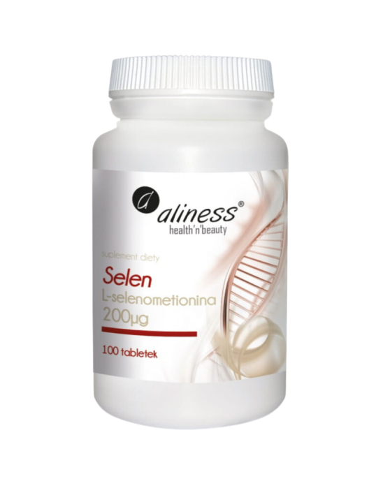 Selen L-selenometionina 200 ug 100 tabl | Aliness