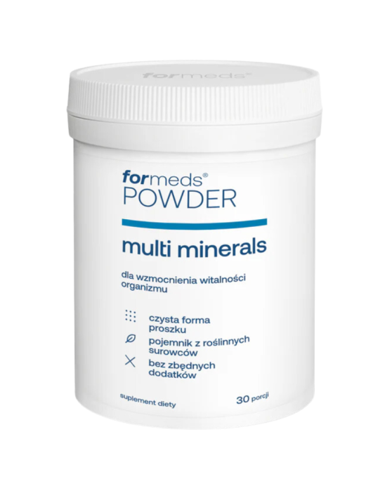 Powder multi minerals 30 porcji | Formeds