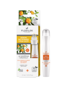 Serum do powiek i pod oczy ze świetlikiem i witaminą C 15 ml | Floslek