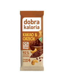 Baton daktylowy z orzechami nerkowca i kakao 35 g | Dobra Kaloria