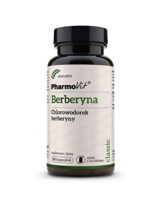 Berberyna (chlorowodorek berberyny) 60 kaps | Pharmovit