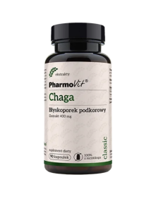 Chaga (błyskoporek podkorowy) 90 kaps | Pharmovit