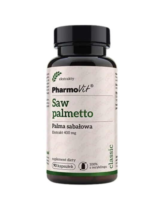 Saw palmetto (palma sabałowata) 400mg 90 kaps | Pharmovit