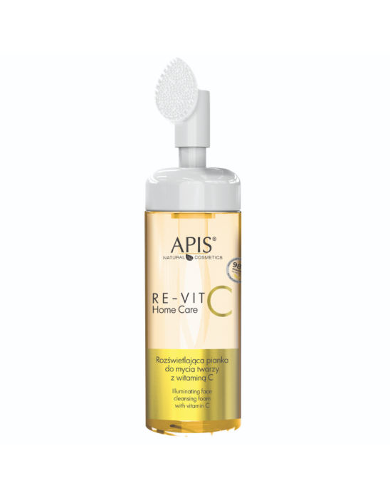 Pianka do mycia twarzy rozświetlająca z witaminą C 150 ml | Apis
