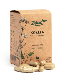 Kozłek (valeriana officinalis) 60 kaps | Ziółko