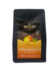 Świeżo palona kawa ziarnista pomarańczowa 200 g | Bariso